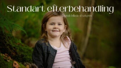 Digitalt billede til selvprint - med standart efterbehandling